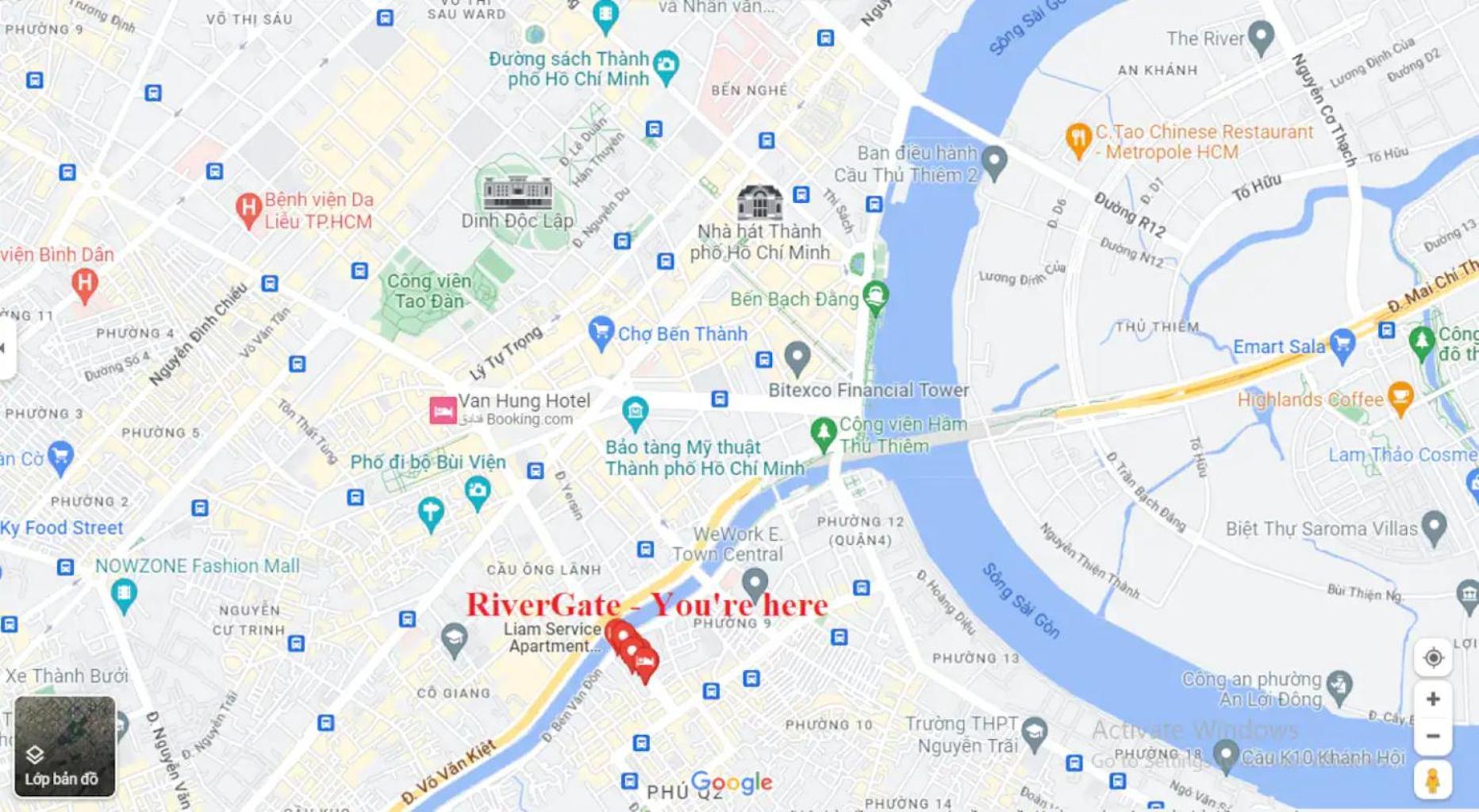 The Rivergate Apartments & Condo Saigon Хошимин Экстерьер фото
